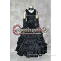 Miku Cosplay Costume (Secret-Black Vow) from Vocaloid